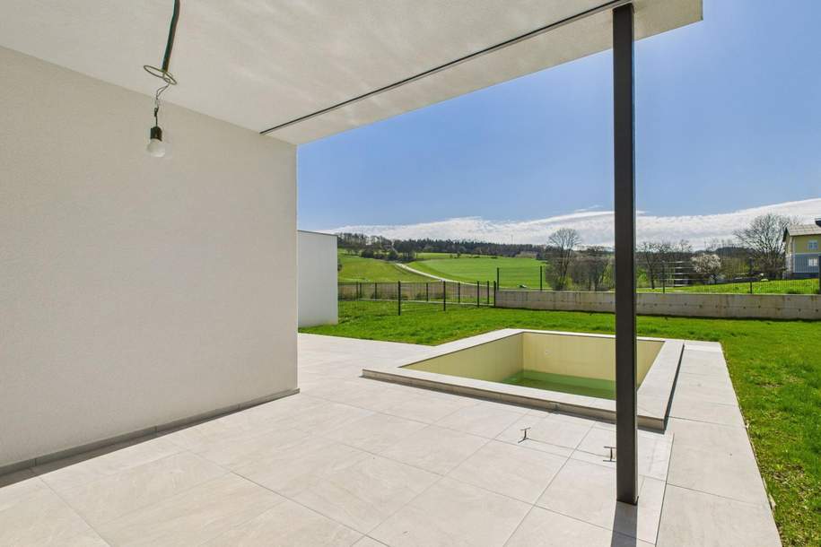 Doppelhaushälfte mit Pool und Klimaanlage, Haus-kauf, 3311 Amstetten