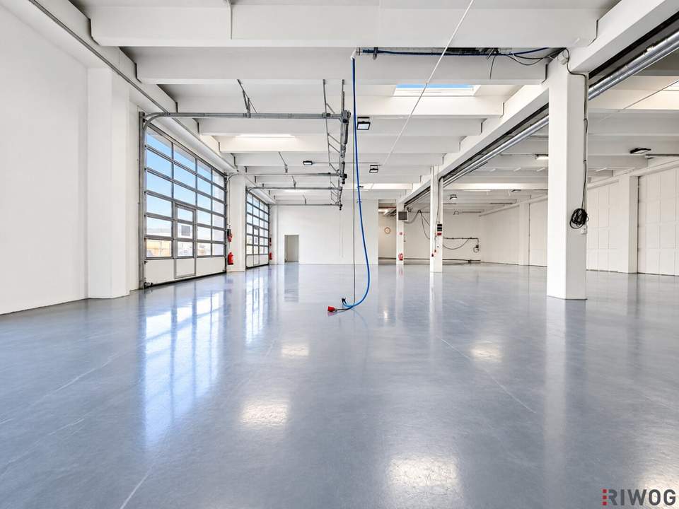 Ebenerdige Produktionsfläche mit 420m² | beheizbare Halle mit Nebenräumen | direkte Einfahrt möglich