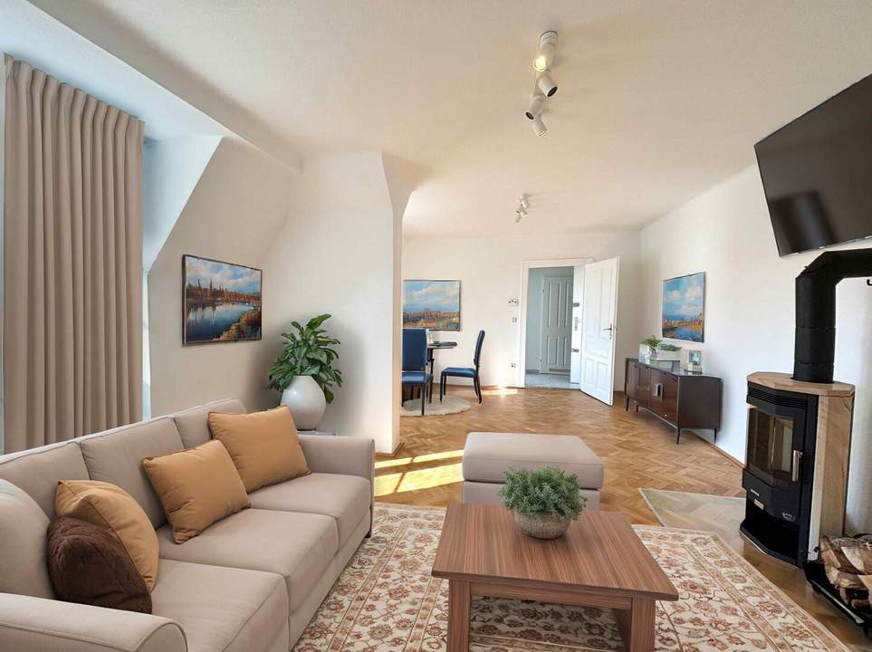 1150! Schöne 2-Zimmer DG-Wohnung nahe U3/Schweglergasse!