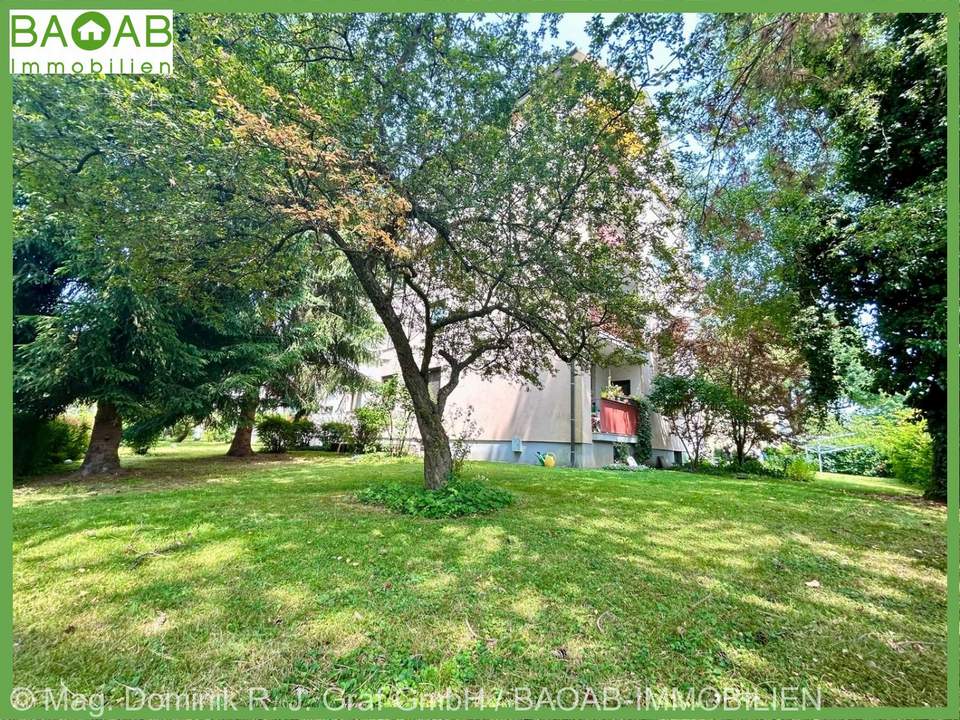 RAUM TRIFFT LAGE | 5 ZIMMER - WOHNUNG | EG | 93M² WFL | BALKON | NAHE UNIVERSITÄT UND WÖRTHERSEE