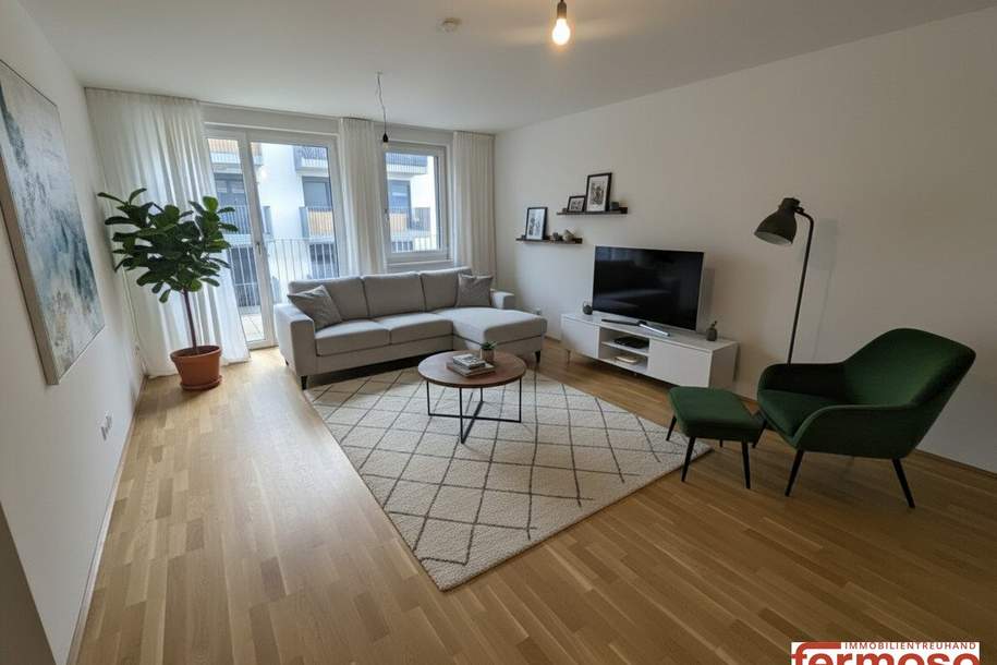 Moderne 3-Zimmer-Wohnung mit großzügigem Balkon im 10. Bezirk, Wohnung-miete, 1.349,00,€, 1100 Wien 10., Favoriten