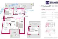 Exklusive Dachgeschosswohnung mit großzügigen Freiflächen in Floridsdorf