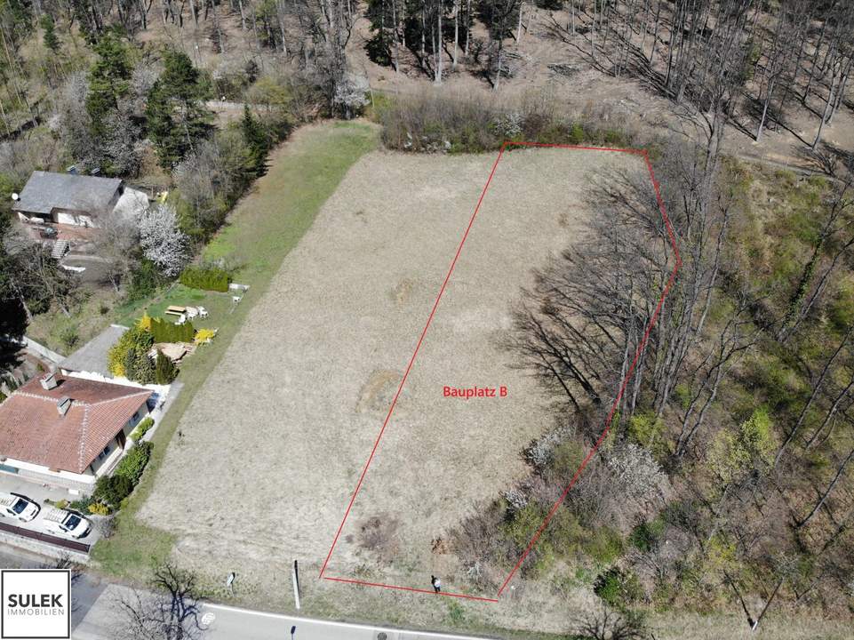 Großes Baugrundstück mit rd. 2.400 m² in ruhiger Lage in 2393 Sparbach, Niederösterreich!