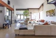 1170 AM HEUBERG: GROßZÜGIGER FAMILIENWOHNSITZ MIT INDOORPOOL, WELLNESS, GARTEN &amp; WIEN-BLICK