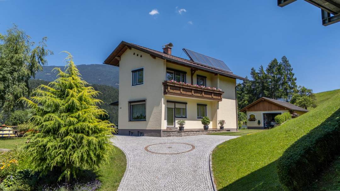 Ruhe, Natur und Platz – gepflegtes Einfamilienhaus in Feistritz an der Drau