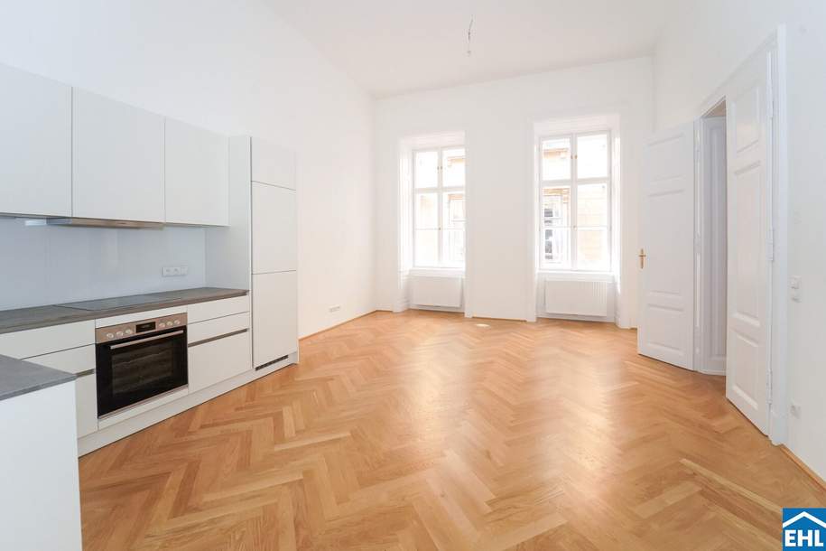 Großzügige 2-Zimmer Altbauwohnung am Wiener Graben – Generalsaniert, Wohnung-miete, 1.897,12,€, 1010 Wien 1., Innere Stadt