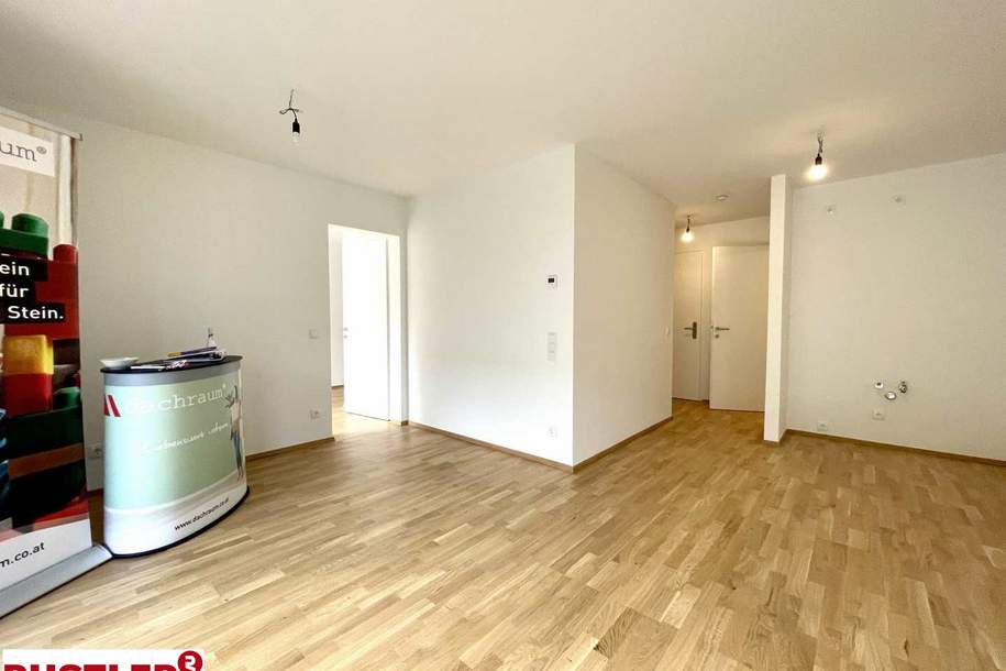 Westseitige 2 Zimmerwohnung mit Freifläche | Neubauprojekt am Marchfeldkanal, Wohnung-kauf, 225.000,€, 1210 Wien 21., Floridsdorf