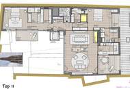 möbliertes Penthouse in Bestlage