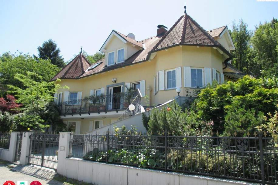 Exklusiv eingerichtete Villa mit orientalischem Hauch in absoluter Ruhelage in einer der begehrtesten Wohnlagen des südwestlichen Wienerwalds, Haus-kauf, 2.200.000,€, 2384 Mödling