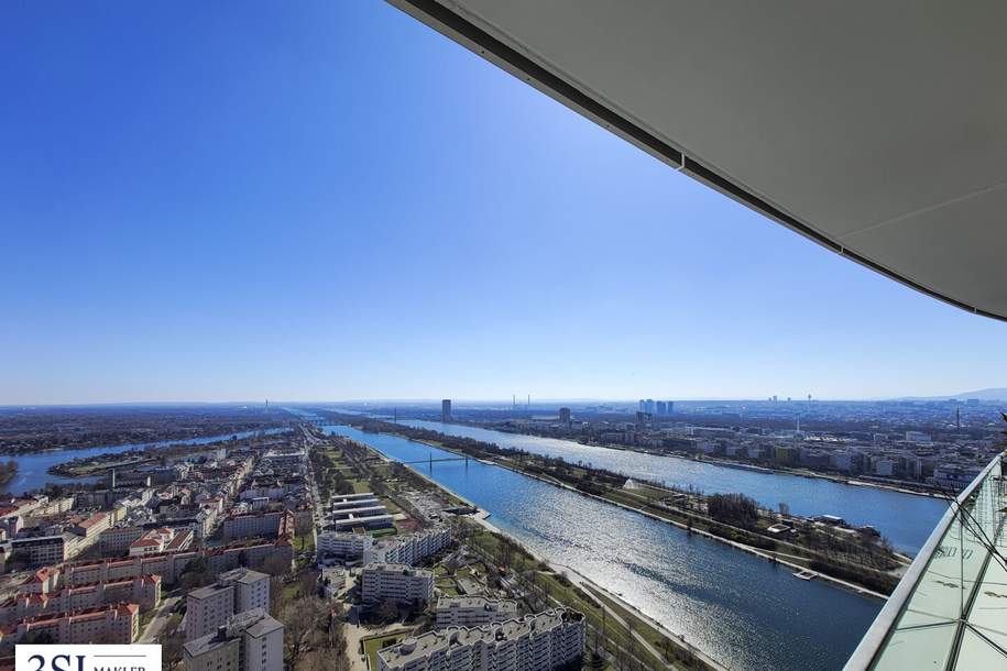 Atemberaubendes Apartment mit Fernblick - Danubeflats, Wohnung-miete, 1.305,76,€, 1220 Wien 22., Donaustadt