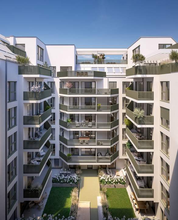 Für die Vermietung gedacht – 2 Zimmer mit Loggia nahe Schönbrunn