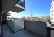 Direkt bei U3 Gasometer!! 2-Zimmer-Neubauwohnung mit 9,17m² SÜDWEST-Balkon/Loggia