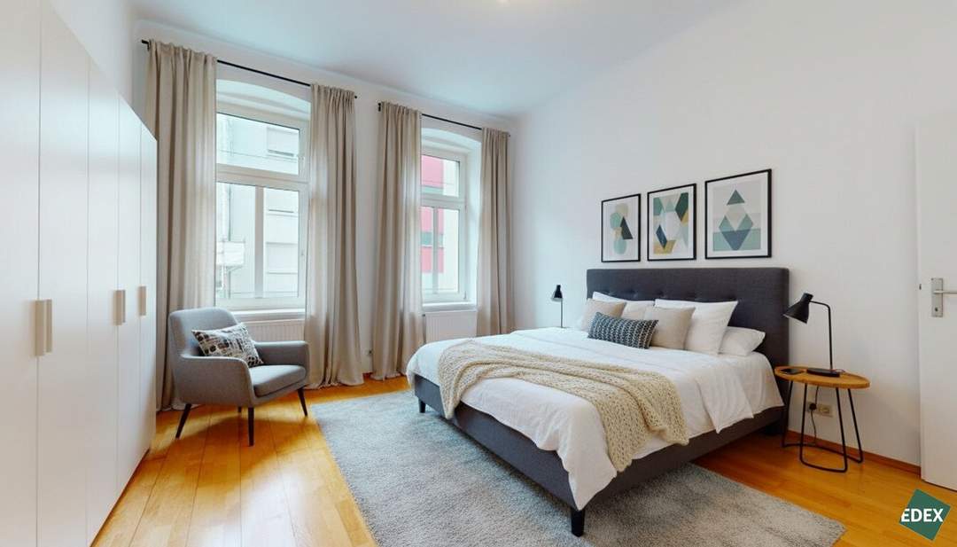 2-Zimmer-Altbau mit optimalem Grundriss!