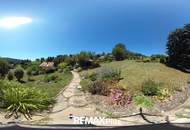Baugrundstück ohne Bauzwang, toller Aussicht und gepflegtem Garten in Wald bei Pyhra