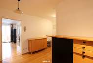 2 Zimmer + Loggia + Garagenplatz, toller Ausblick (4. Liftstock), Küche separat.