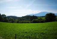 Baugrundstück in sonniger Ruhelage mit Bergblick in Seeboden am Millstätter See