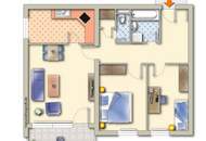 Ruhig wohnen mit Komfort: 3 Zimmer, Balkon und Tiefgaragenplatz inklusive