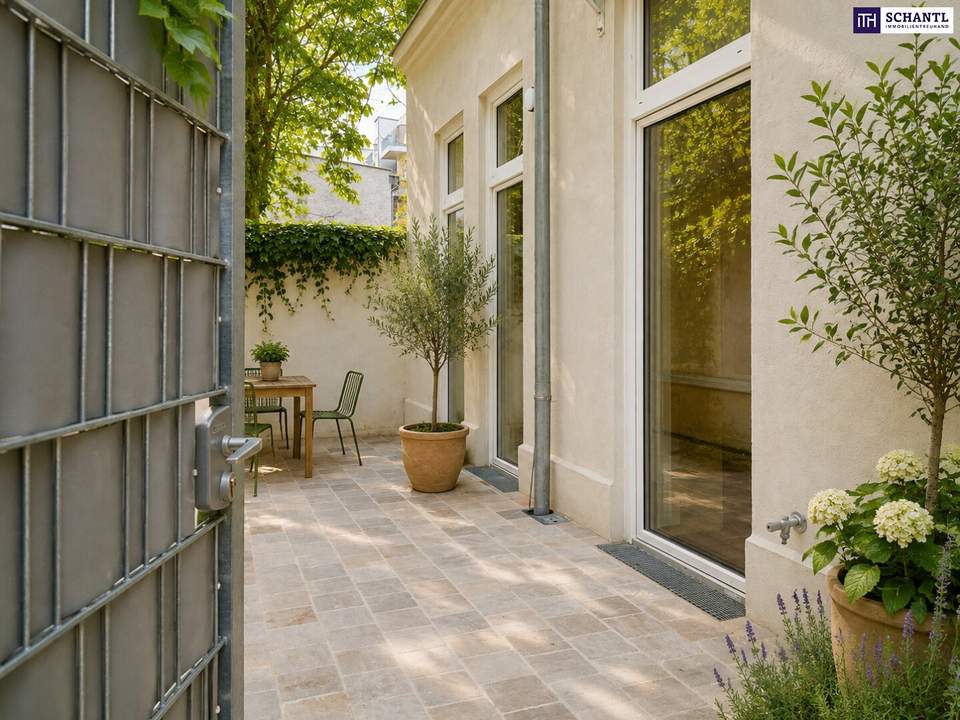 Ein Altbau wie im Bilderbuch! Ruhiger Erstbezug mit Freifläche und bester Nachbarschaft.