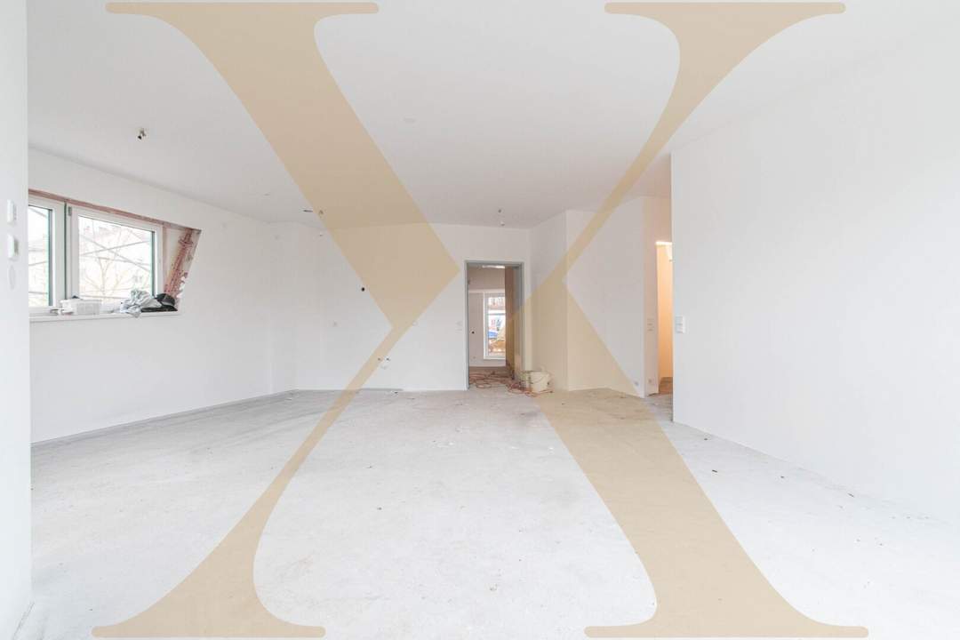 ERSTBEZUG! Lichtdurchflutete 4-Zimmer-Wohnung mit riesen Terrasse samt traumhaftem Donaublick zu vermieten!