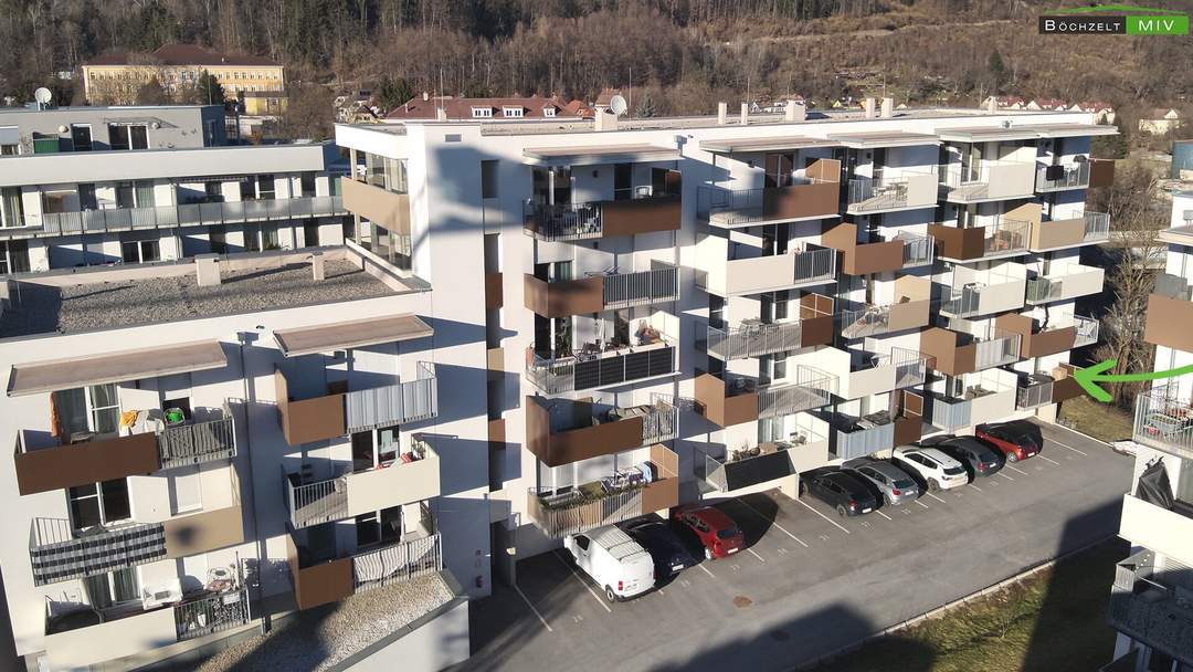 NEUBAU: 3 Zimmer-Eckwohnung mit traumhaften Blick auf die Mur in +++ JUDENDORF +++