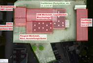 Gewerbliche Lagerfläche zur Vermietung - inkl. Werkstatt, Ölabscheider, Wohngebäude und mehr