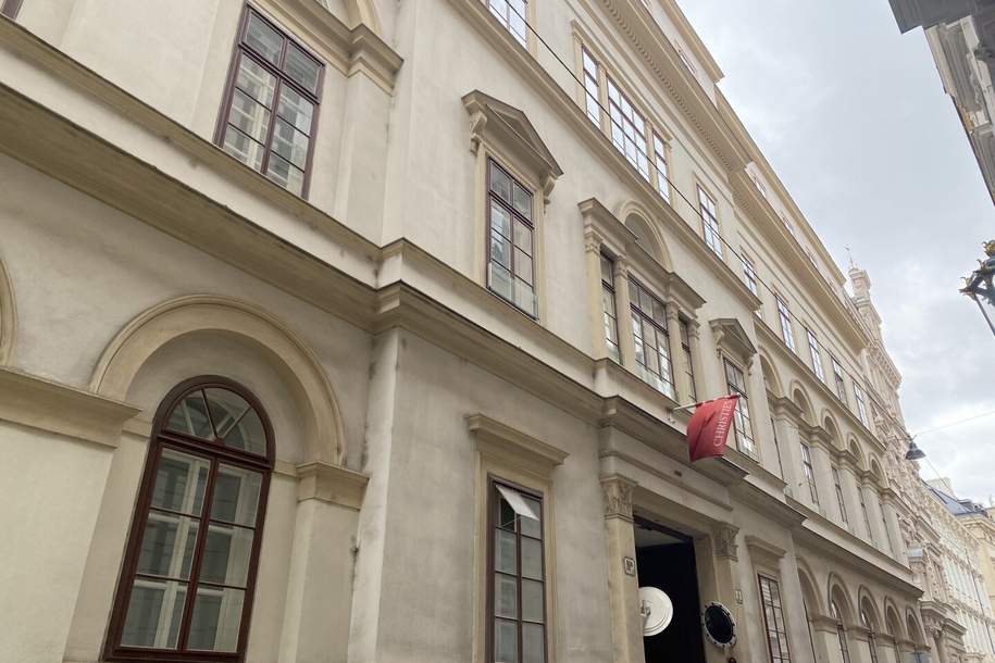 Nächst FREYUNG und Herrengasse + Büro + repräsentative Liegenschaft!, Gewerbeobjekt-miete, 1.520,72,€, 1010 Wien 1., Innere Stadt