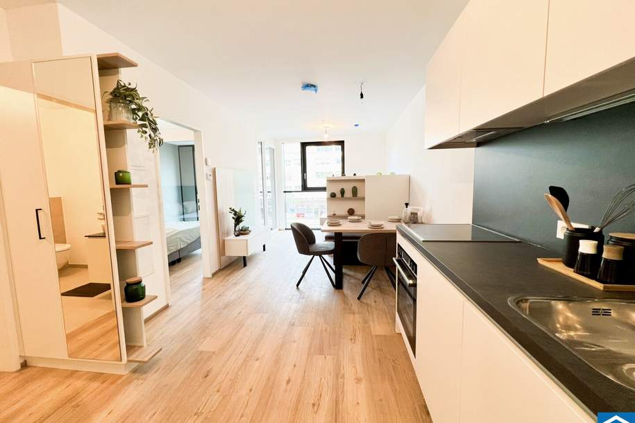 Willkommen im High Five – Ihr neues Zuhause ab Sommer 2025 mit grandioser Aussicht!, Wohnung-miete, 670,00,€, 4020 Linz(Stadt)