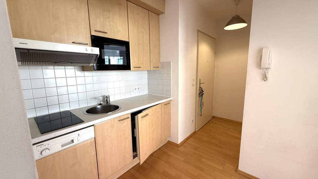 WARMMIETE (inkl. Hz und Ww) in der Laudongasse nahe Alser Straße!!! Zentral-begehbare 2 Zimmer-Neubauwohnung