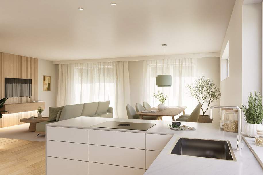 Erstbezug Doppelhaushälfte in Pottendorf, 4 Zimmer, Garten, Terrasse, 2 Stellplätze! *PROVISION BEZAHLT DER ABGEBER*, Haus-kauf, 499.600,€, 2486 Baden