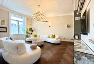 The essence of Vienna - Exklusives Altbaujuwel am Naschmarkt – 167 m² zeitlose Eleganz, Blick auf Wiens neuen Naschpark