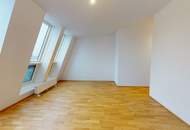 Unbefristete 3-Zimmer-Dachgeschosswohnung - nahe U3 Johnstraße