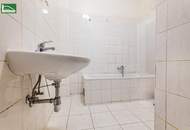 Renovierungsbedürftige Erdgeschoss-Wohnung in Hofruhelage nahe U4 und U6! Grenze zum 6. und 12. Bezirk!