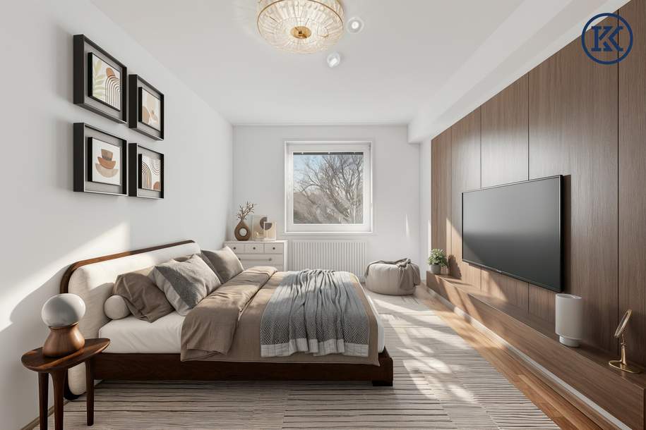 Sonniges Wohnglück in Meidling: Süd-Ausrichtung mit grünem Ausblick und Ruhelage, Wohnung-kauf, 1120 Wien 12., Meidling