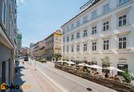 Exklusive 3-Zimmer-Altbauwohnung mit Innenhofbalkon – vollmöbliert nahe Naschmarkt