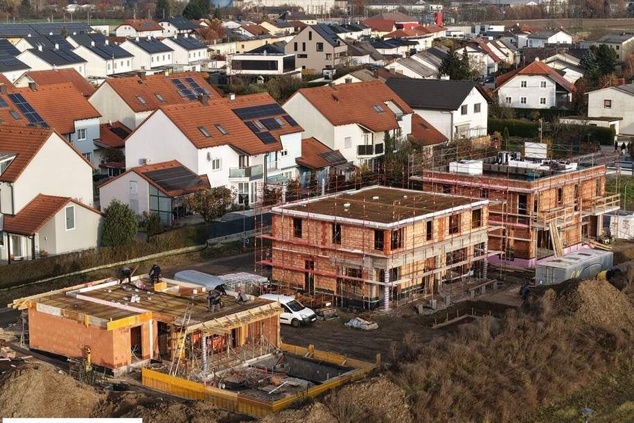 AKTION 2025 BM DHH – BELAGSFERTIG zum FIXPREIS! ohne GRUNDSTÜCK !!, Haus-kauf, 285.444,€, 4481 Linz-Land