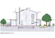 Neubau- Doppelhaushälfte in sehr guter Lage mit Terrasse und Eigengarten sowie zwei eigene Carports
