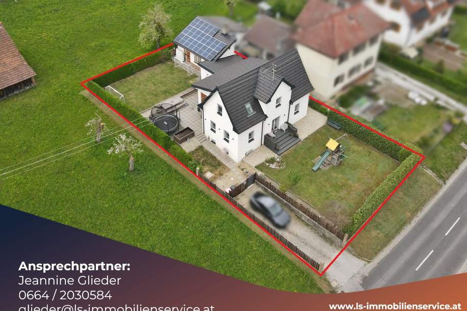 Modernisiertes Wohnhaus mit großem Garten, PV und neuer Fassade in toller Lage in Söchau, Haus-kauf, 449.000,€, 8362 Hartberg-Fürstenfeld