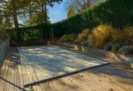 Luxuriöses Refugium in Döbling – Architektonisches Einfamilienhaus mit Pool, Garten &amp; Ausbaureserve