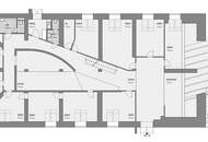 Modernes DG-Büro mit Klimaanlage und Terrasse in 1190