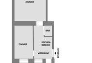 2 Zimmer Wohnung / Hell & Ruhig / 43m2