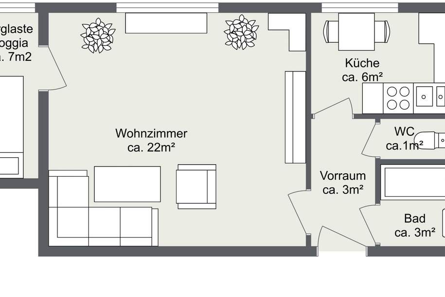 "Klein aber MEIN!", Wohnung-kauf, 185.000,€, 1140 Wien 14., Penzing
