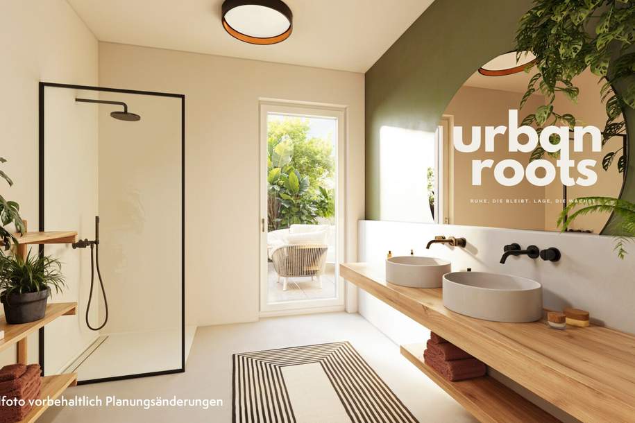 URBAN ROOTS – Smart geschnittene 2-Zimmer-Wohnung mit eigenem Garten, Wohnung-kauf, 335.000,€, 9020 Klagenfurt(Stadt)
