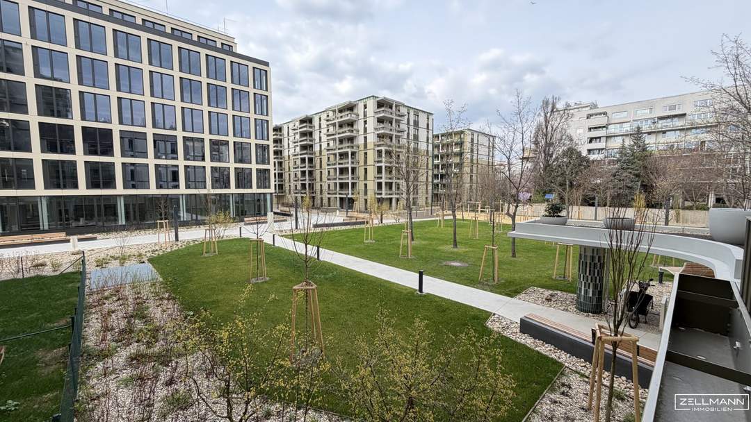 Zwischen Donaukanal und Ausarten - exklusive Ruhelage im LeopoldQuartier | ZELLMANN IMMOBILIEN