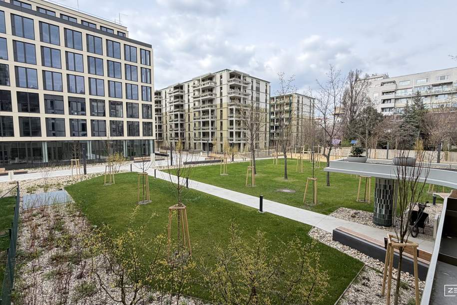 Zwischen Donaukanal und Ausarten - exklusive Ruhelage im LeopoldQuartier | ZELLMANN IMMOBILIEN, Wohnung-miete, 1.650,00,€, 1020 Wien 2., Leopoldstadt