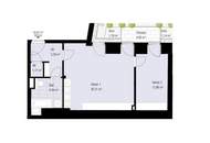 2-Zimmer-Wohnung mit Terrasse in Innenhoflage | Erstbezug