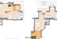 Offen gestatalltete Dachgeschoss-Maisonette mit Wintergarten und Terrasse | Erstbezug