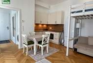All inclusive Miete - perfekt aufgeteilte 1-Zimmer Wohnung - möbliert - 6 Monate befristet!
