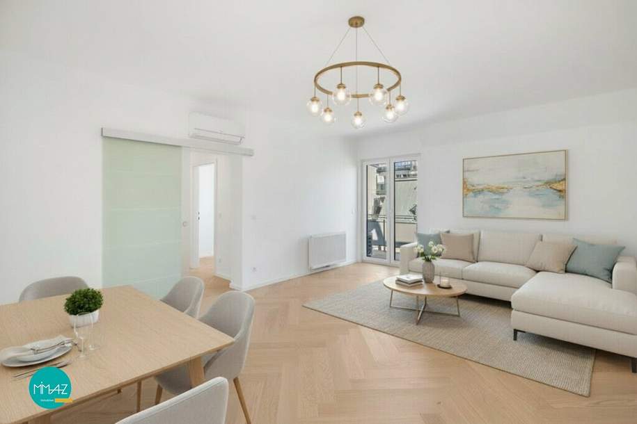 Modernes Dachgeschoss-Juwel! Exklusiv &amp; Ruhig: 3 Zimmer mit Innenhof-Dachterrasse! DÖBLING DELUXE!, Wohnung-kauf, 449.000,€, 1190 Wien 19., Döbling