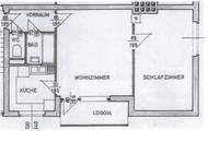 Voll möblierte, gepflegte, bezugsfertige Wohnung mit PKW-Abstellplatz in zentrumsnaher ruhiger Lage!