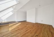 Süd-Terrasse | ERSTBEZUG DG-Wohnung mit 3 Zimmern | über 3m Raumhöhe | Klima &amp; Luftwärmepumpe | Tiefgaragenplatz